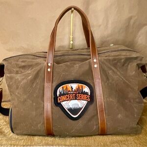 Limited Edition Heritage Gear Citi Field Concert Series Waxed Canvas Field Bag